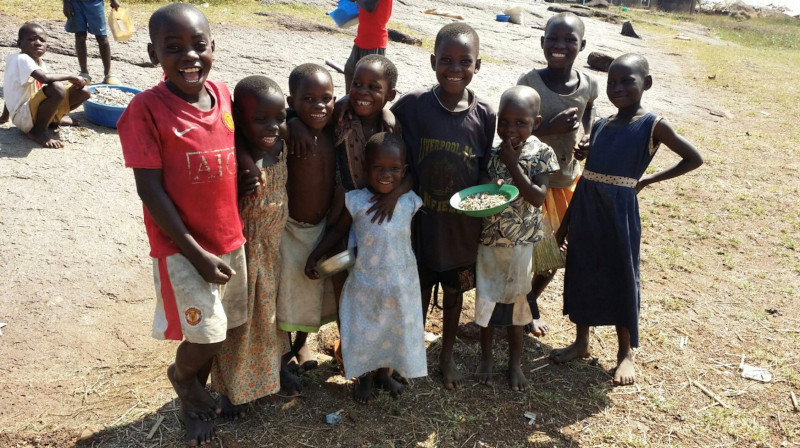 children smiling